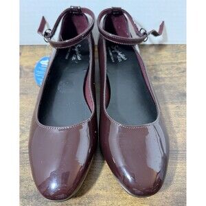 Seychelles Womens Flats With Memory Foam "Chloe" Burgundy Size 8.5 Medium New